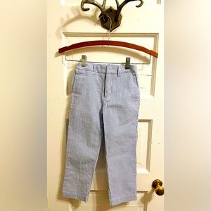 J. Crew Crewcuts Boys’ seersucker pants. Size 5